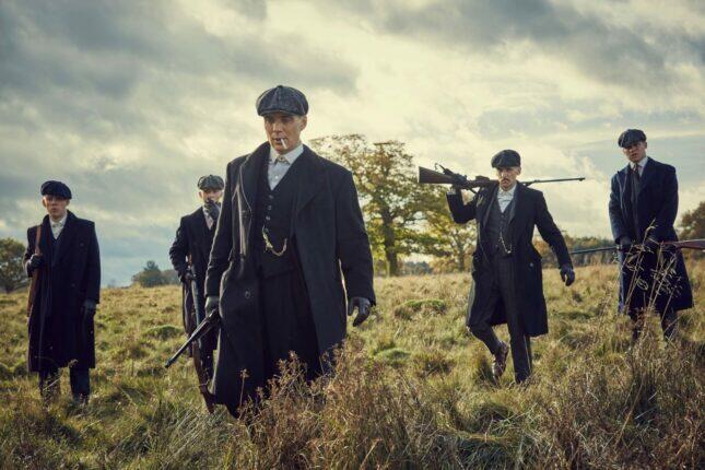 Van-Helder-Design-54-scaled-1 Glasschilderij - Exclusive - Liggend - Peaky Blinders Familie - meubelboutique.nl