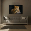 glasschilderij-luipaard-boven-bank